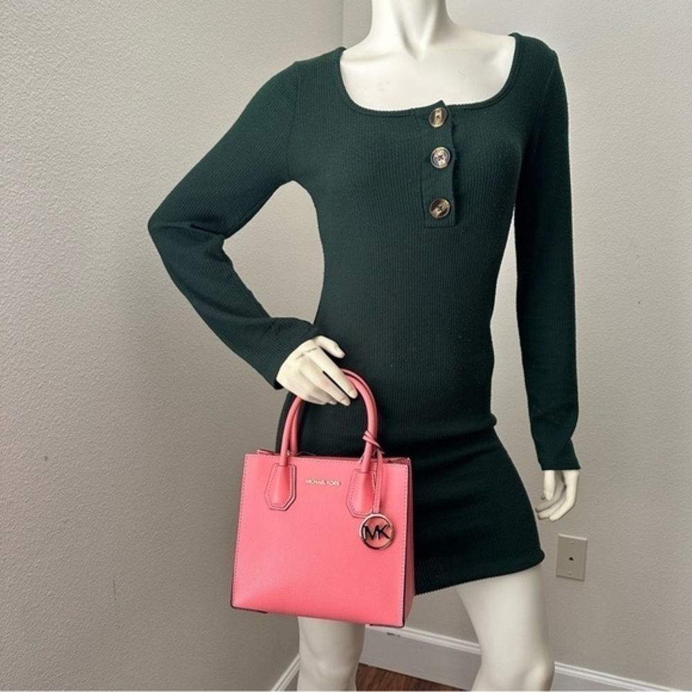 New Michael Kors Mercer medium messenger Bag - Picture 6 of 15